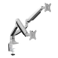 Logilink BP0043 Dual Monitor Desk mount, 13"-32",gas spring, aluminum | Logilink