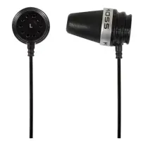 Koss | Headphones | Sparkplug | Wired | In-ear | Black | Noise canceling