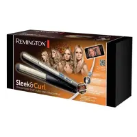 Remington | Hair Straightener | S6500 Sleek & Curl | Ceramic heating system | Display Yes | Temperature (max) 230 °C | Black – pilt 4