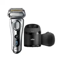 Braun Men's Electric Foil Shaver 9291 Series 9  Wet use, Rechargeable, Charging time 1 h, Li-Ion, Battery, Silver