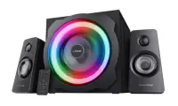 Trust GXT 629 Tytan kõlarikomplekt 60 W Universaalne Must 2.1 kanalid 15 W – pilt 2