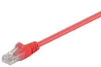 Goobay | CAT 5e patch cable, U/UTP, Red, 10 m | 68349