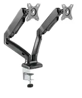 ICY BOX IB-MS304-T, Monitor stand with desk mounted base, for two screens, size up to 27'' | Raidsonic – pilt 16