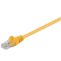 Goobay CAT 5e patch cable, U/UTP 68366 3 m, Yellow