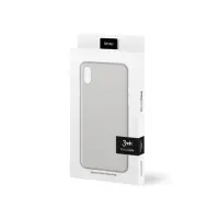 3MK NaturalCase Apple, iPhoneXS Max, Polypropylene, Transparent White