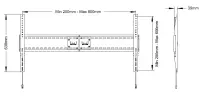 MB Universal Wallmount Fixed HD 800x600 – pilt 4