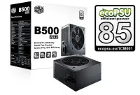 Cooler Master B series, 500W, 120mm FAN, High efficiency more than 83%, Active PFC PSU, retail packing 500 W, 456 W