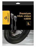 CABLE VGA 5M PREMIUM/CC-PPVGA-5M-B GEMBIRD – pilt 4
