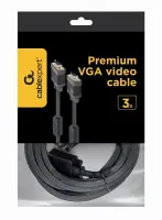 CABLE VGA 3M PREMIUM/CC-PPVGA-10-B GEMBIRD