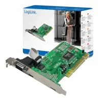 Logilink PC0015, PCI interface card, 1x com (serial), Mossnet chipset Logilink 1 x serial (COM), mossnet chip PCI