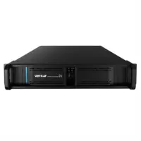 Linkworld 2U Rack mount chasis 19" USB 2.0 x2, black, server case