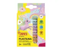 Plastiliini komplekt JOVI, 6tk, 15g, pastell