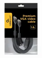CABLE VGA 1.8M/BLACK CC-PPVGA-6B GEMBIRD – pilt 5
