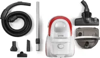 Gorenje | Vacuum cleaner | VCEB01GAWWF | With water filtration system | Wet suction | Power 800 W | Dust capacity 3 L | White/Red – pilt 4