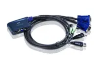 ATEN CS62U-A7 KVM-lüliti Must