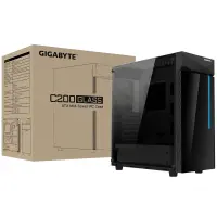 GIGABYTE C200 Midi Tower Must – pilt 6