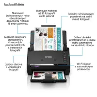 Epson FastFoto FF-680W Poogna-skänner 600 x 600 DPI A4 Must – pilt 9