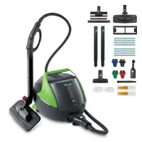 Polti | Steam cleaner | PTEU0280 Vaporetto Pro 95_Turbo Flexi | Power 1100 W | Steam pressure 5 bar | Water tank capacity 1.3 L | Black/Green – pilt 6