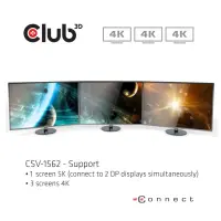 CLUB 3D USB C 3.2 Gen1 Universal Triple – pilt 2