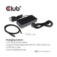 CLUB 3D USB C 3.2 Gen1 Universal Triple – pilt 9