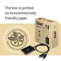 CLUB3D cac-1010 Displayport/usb DVI-I Daul link Must, Valge