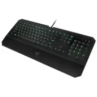 Razer DeathStalker, Gaming, EN/RU, Membrane, RGB LED light Yes (green), Wired, Black
