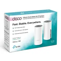 TP-Link Deco E4 (2-pack) Kaks sagedusala (2,4 GHz / 5 GHz) Wi-Fi 5 (802.11ac) Valge, Hall Sisemodem – pilt 8
