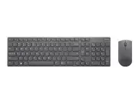 Lenovo 4X30T25803 klaviatuur Hiir kaasa arvatud Raadioside QWERTY Põhjamaad Hall