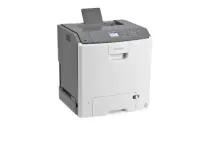 Lexmark C746dn Colour, Laser, Printer, White, 35 ipm, USB 2.0 Specification Hi-Speed Certified (Type B) Front USB 2.0 Specification Hi-Speed Certified Port (Type A) Ethernet 10/100/1000 BaseTX (RJ-45), A4