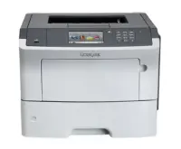 Lexmark MS610de Mono, Laser, Printer, A4, Grey,  50 ipm, Duplex functions, USB 2.0 Specification Hi-Speed Certified (Type B). Front USB 2.0 Specification Hi-Speed Certified port (Type A). Ethernet 10/100/1000