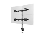 Multibrackets 3316 monitori kinnitus ja alus 68,6 cm (27") Laud Must – pilt 4