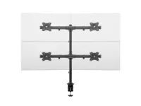 Multibrackets 3316 monitori kinnitus ja alus 68,6 cm (27") Laud Must – pilt 6