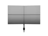 Multibrackets 3316 monitori kinnitus ja alus 68,6 cm (27") Laud Must – pilt 7
