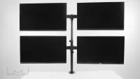 Multibrackets 3316 monitori kinnitus ja alus 68,6 cm (27") Laud Must – pilt 13