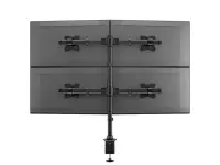 Multibrackets 3316 monitori kinnitus ja alus 68,6 cm (27") Laud Must – pilt 15