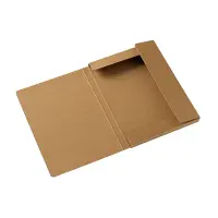 Kummiga mapp MULTO KRAFT A4, selg 20mm, kartong