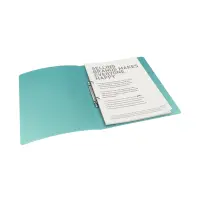 Rõngaskaaned ESSELTE Colour'Breeze A4, 2RR, selg 25mm, roheline – pilt 3