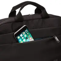 Case Logic | Advantage | Fits up to size 14 " | Messenger - Briefcase | Shoulder strap | Black – pilt 4