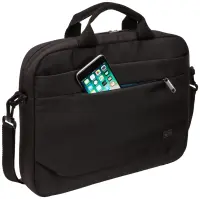 Case Logic | Advantage | Fits up to size 14 " | Messenger - Briefcase | Shoulder strap | Black – pilt 6