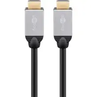 Goobay 75603 HighSpeed HDMI™ connection cable with Ethernet, 1,5m