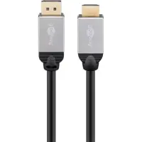 Goobay 71460 DisplayPort / HighSpeed HDMI adapter cable, 1 m Goobay DisplayPort / HighSpeed HDMI™ adapter cable 1 m