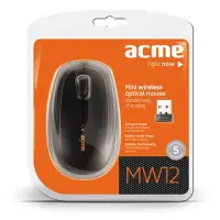 Acme MW12 Mini wireless optical mouse Black