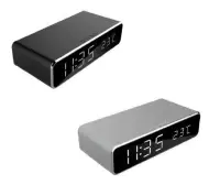 MOBILE CHARGER WRL W/DIG ALARM/CLOCK DAC-WPC-01 GEMBIRD – pilt 2