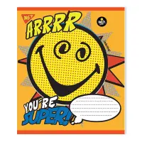 Vihik YES Smiley-L, A5+, 12 lehte, jooneline