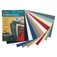 Köitekartong Fellowes Delta A4 270 g/m2, 100 tk, tumepunane