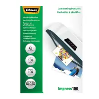 Lamineerimistaskud Fellowes A5 100mic 100tk