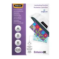 Lamineerimistaskud Fellowes A4, 80mic, 25tk