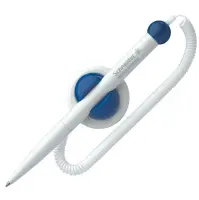 Kliendipastapliiats Schneider Klick-Fix-Pen 1.0mm korpus valge/tint sinine – pilt 3