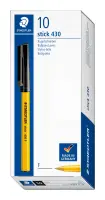 Pastapliiats Staedtler Stick 430 F, must (kogus 2 tükki) – pilt 10