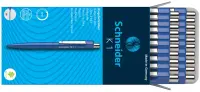 Pastapliiats Schneider K1 1.0mm sinine (kogus 2 tükki) – pilt 6